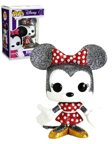Figurine Pop Minnie Mouse Diamond Exclusive (Disney) -  Figurines Pop Mickey & Minnie 