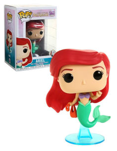 Figurine Pop Ariel with bag (Disney La Petite Sirène) -  Figurines Pop La Petite Sirène 