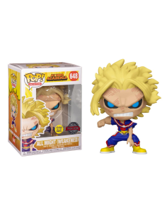 Figurine Pop All Might Affaibli Glow in the Dark Exclusive (My Hero Academia) -  Exclusive  