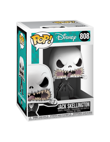 Figurine Pop Jack Scary Face (Disney L'étrange noel de Monsieur Jack) -  Figurines Pop L'étrange noël de monsieur Jack 