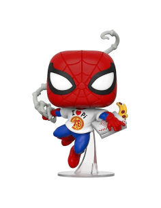 Figurine Pop Spider-Man with pizza Exclusive (Marvel Eat The Universe) -  Exclusive  