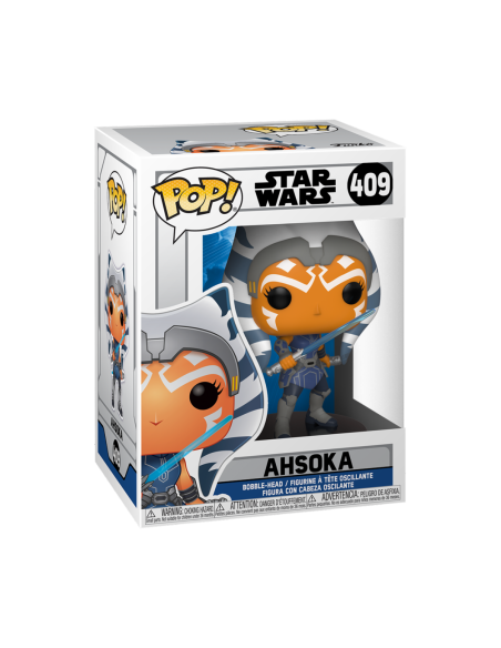 Figurine Pop Ahsoka (Star Wars : Clone Wars) -  Funko Pop Clone Wars 