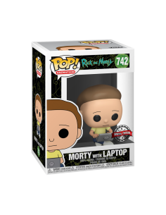Figurine Pop Morty with laptop Exclusive (Rick and Morty) -  Figurines Pop Rick and Morty  2