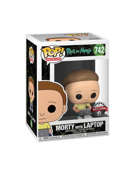 Figurine Pop Morty with laptop Exclusive (Rick and Morty)