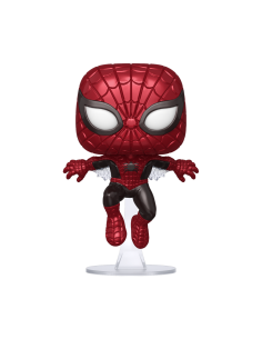 Figurine Pop First Appearance Spider-Man metallic exclusive (Marvel 80th) -  Exclusive  
