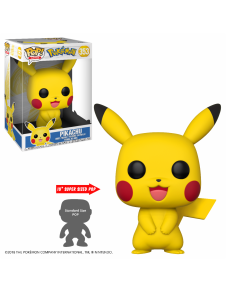 Figurine Pop Pikachu 10" Oversized (Pokemon) -  Figurines Pop Pokemon 