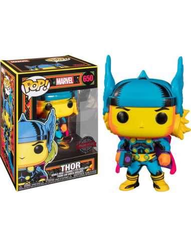 Figurine Pop Thor Black Light Exclusive (Marvel) -  Figurines Pop Marvel 