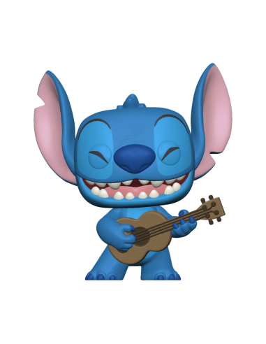 Figurine Pop Stitch with Ukelele (Disney Lilo & Stitch)