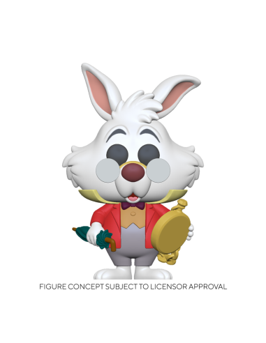 Figurine Pop White Rabbit with Watch (Disney Alice Au Pays des Merveilles)