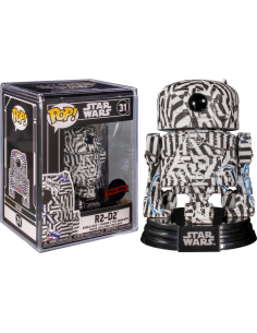 Figurine Pop R2-D2 Futura Exclusive (Star Wars) -  Exclusive  