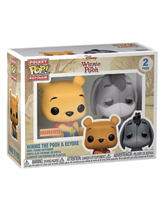 Funko Pocket Pop Keychain 2 pack Winnie & Eeyore Exclusive Hot Topic (Winnie The Pooh) -  Exclusive  