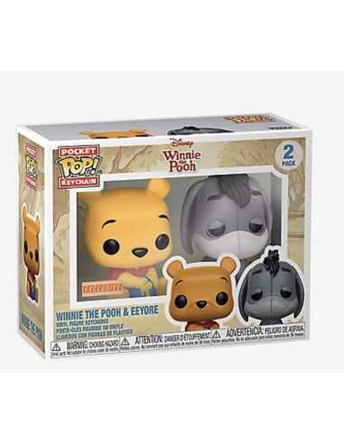 Funko Pocket Pop Keychain 2 pack Winnie & Eeyore Exclusive Hot Topic (Winnie The Pooh) -  Exclusive  