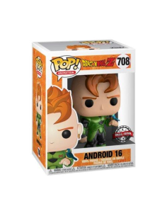 Figurine Pop Android 16 Metallic Exclusive Special Edition (Dragon Ball Z) -  Figurines Pop Dragon Ball  2