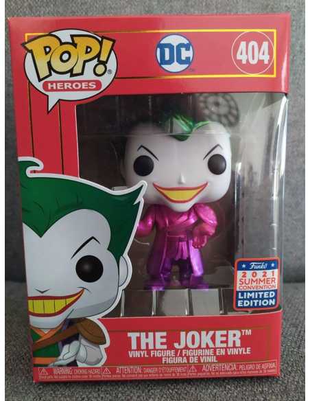 Figurine Pop The Joker Metallic Purple Exclusive Convention Shanghai 2021 (DC Imperial Palace) -  Figurines Pop Heroes 
