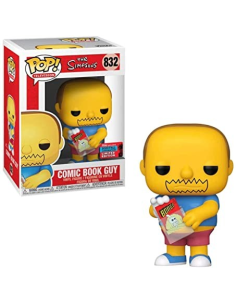 Figurine Pop Comic Book Guy Exclusive NYCC 2020 (Les Simpson) -  Figurines Pop Les Simpson 