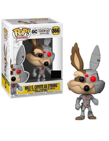Figurine Pop Coyote As Cyborg Exclusive (DC Looney Tunes) -  Funko Pop 