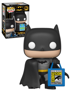 Figurine pop Batman avec sac SDCC 2019 Exclusive (DC) -  Figurines Pop DC 