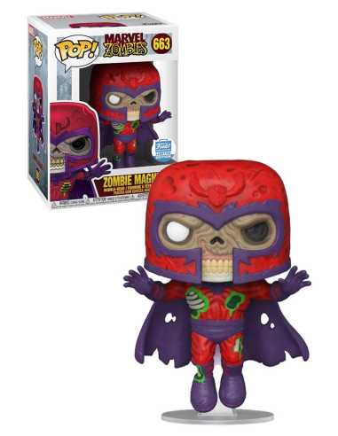 Figurine Pop Zombie Magneto Exclusive Funko Shop (Marvel Zombies) -  Figurines Pop Marvel 