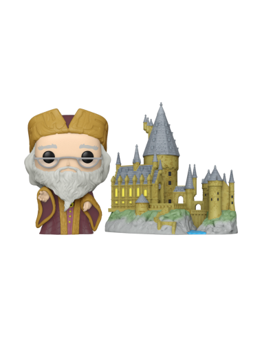 Figurine Pop Town Dumbledore with Hogwarts (Harry Potter)