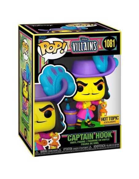 Figurine Pop Captain Hook Blacklight Exclusive Hot Topic (Disney Vilains)