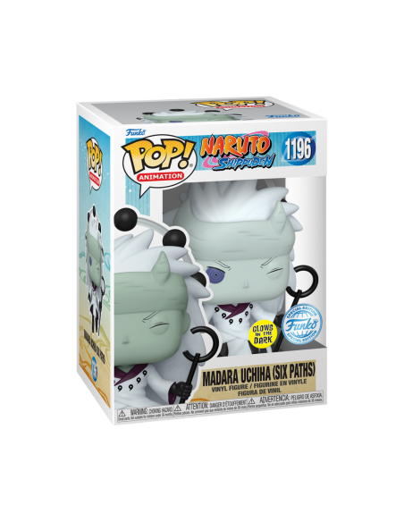 Figurine Pop Madara Uchiha Six Paths Glow Exclusive (Naruto Shippuden)