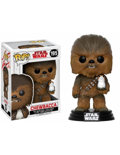 Figurine Pop Chewbacca with Porg (Star Wars The last Jedi) -  Figurines Pop Star Wars 