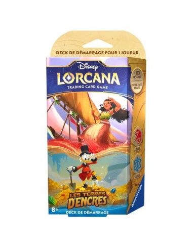 Disney Lorcana : Deck de Démarrage Vaiana / Picsou - Troisième Chapitre