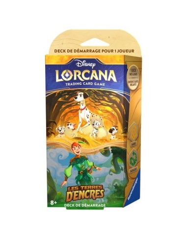Disney Lorcana : Deck de Démarrage Pongo / Peter Pan - Troisième Chapitre