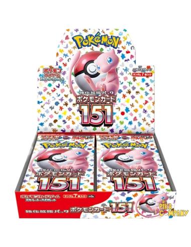 Display card pokémon 151