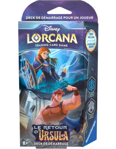 Disney Lorcana : Deck de Démarrage Anna et Hercule - 4ème Chapitre