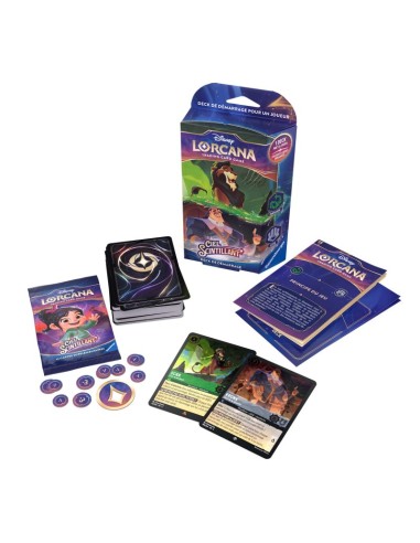 Lorcana : Deck de Démarrage Émeraude / Acier - Ciel Scintillant