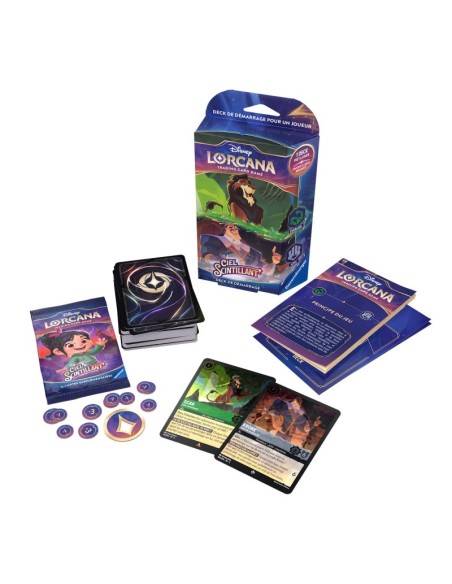 Lorcana : Deck de Démarrage Émeraude / Acier - Ciel Scintillant