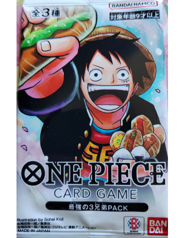 Booster Promo Saikyo Jump - Ace, Sabo, Luffy