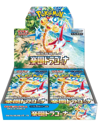 Display Pokemon Paradise Dragona booster box sv7a