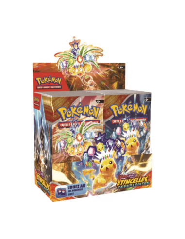 Pokémon Display "EV08 Etincelles Déferlantes" 36 Boosters