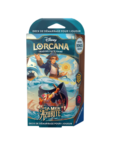 Disney Lorcana – Deck de démarrage Hawkins & Tigrou – Chapitre 6 : La Mer Azurite