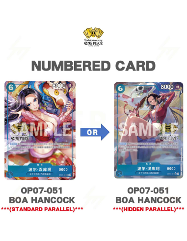Coffret One piece card game - Chinese 2nd exclusive gift box - boa hancock
