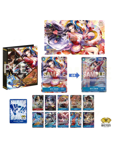 Coffret One piece card game - Chinese 2nd exclusive gift box - boa hancock