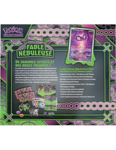 Coffret dresseur d élite - Pokémon - Ev6.5 - Fable nébuleuse