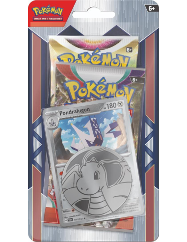 Pack 2 Boosters - Pokemon - Pondralugon - Duopack Pokémon Astres Radieux (EB10) - Éca