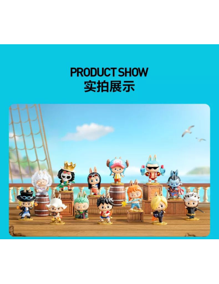 One Piece x Labubu Pop Mart exclusif asia