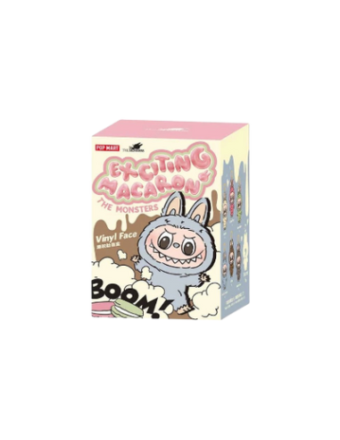 Porte-clés Labubu Exciting Macaron - POP MART - The Monsters - Blind Box - Modèle Aléatoire