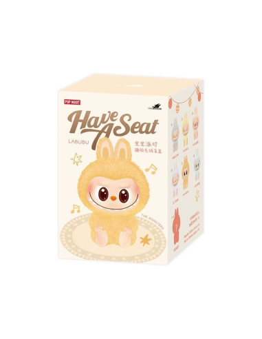 Figurine Labubu Have A Seat - POP MART - The Monsters - Blind Box - Édition Officielle