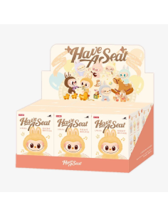 Figurine Labubu Have A Seat - POP MART - The Monsters - Blind Box - Édition Officielle 2