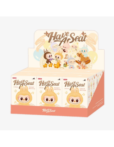 Figurine Labubu Have A Seat - POP MART - The Monsters - Blind Box - Édition Officielle
