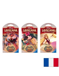 Booster Disney Lorcana Le Règne de Jafar - Chapitre 8 - Modèle Aléatoire - 12 Cartes - Édition Française