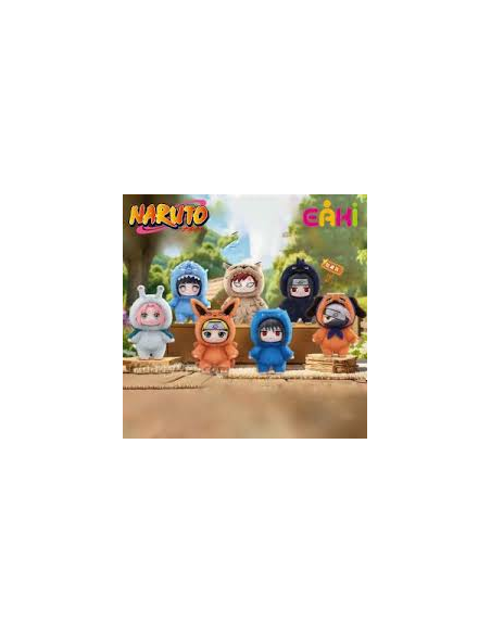 Blind Box Naruto Shippuden - Collection Peluches Chibi EAKI (Modèle Aléatoire)