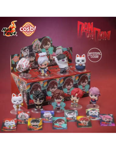 Blind Box Hot Toys COSBI Dandadan - Figurine Bobble-Head Modèle Aléatoire