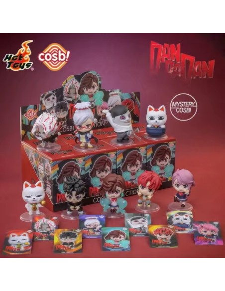 Blind Box Hot Toys COSBI Dandadan - Figurine Bobble-Head Modèle Aléatoire
