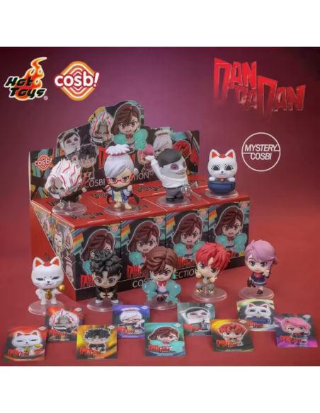 Blind Box Hot Toys COSBI Dandadan - Figurine Bobble-Head Modèle Aléatoire